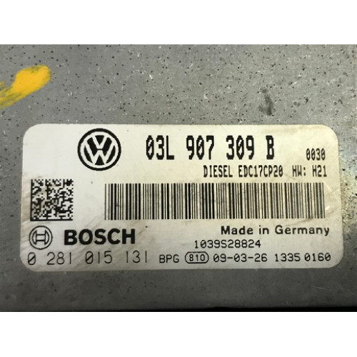 Комплект электроники VW Passat B6 2.0TDI 2005-2010 03L907309B